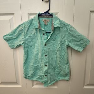 Boys Calvin Klein button up tshirt